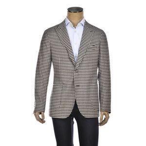 Carlo Barbera Shepherd Check Wool-Cashmere Sport Jacket